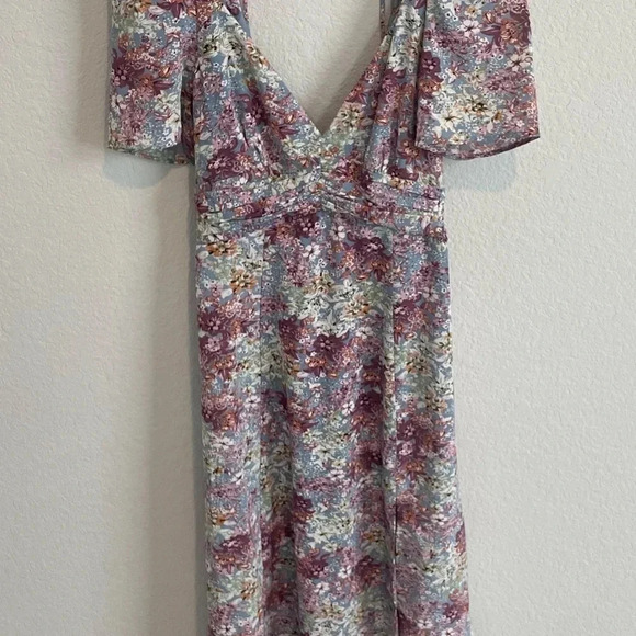 Floret Studios New Maxi Dress Extra Small Floral Print - Picture 4 of 12